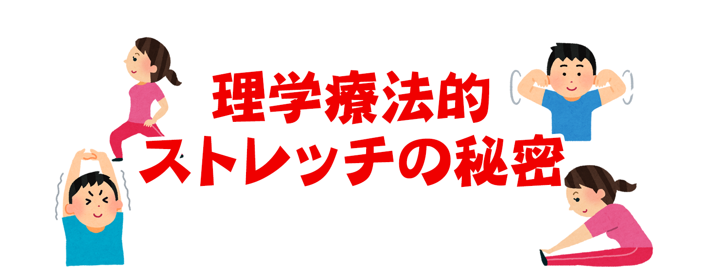 理学療法的ストレッチの秘密 理学療法ミニレクチャー