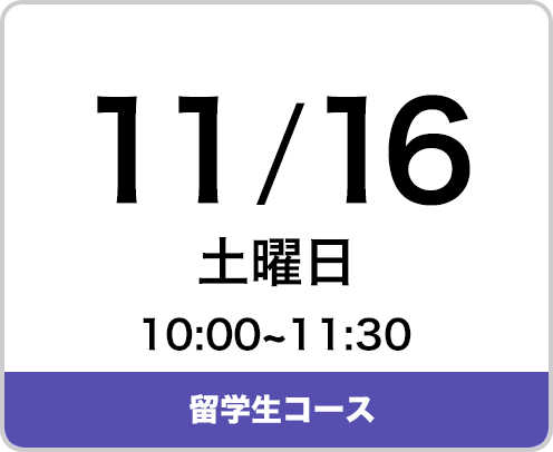 2024年11月16日（土曜日）